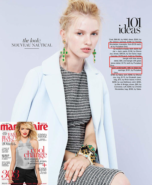 MARIE CLAIRE MAGAZINE – AUGUST 2015