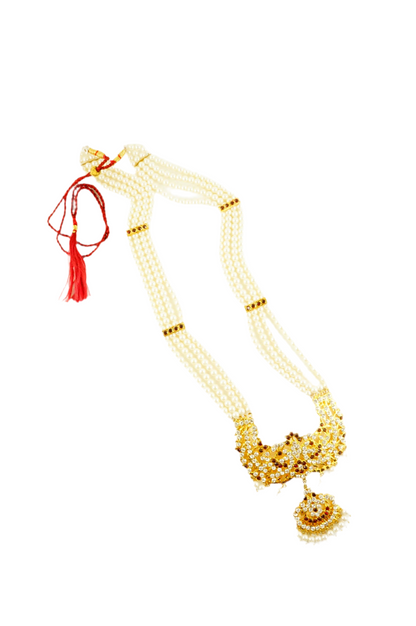 Pearl "Jamini" Rani Haar Long Necklace