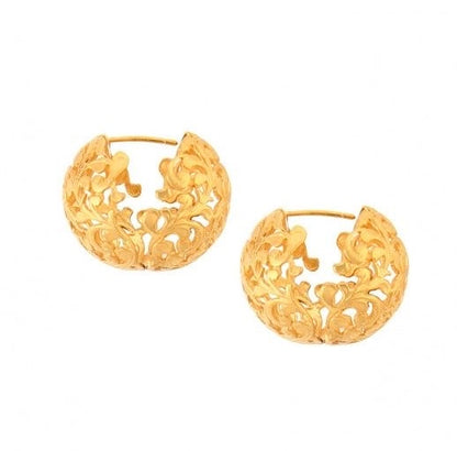 "Lisa" Filigree Ball Earrings