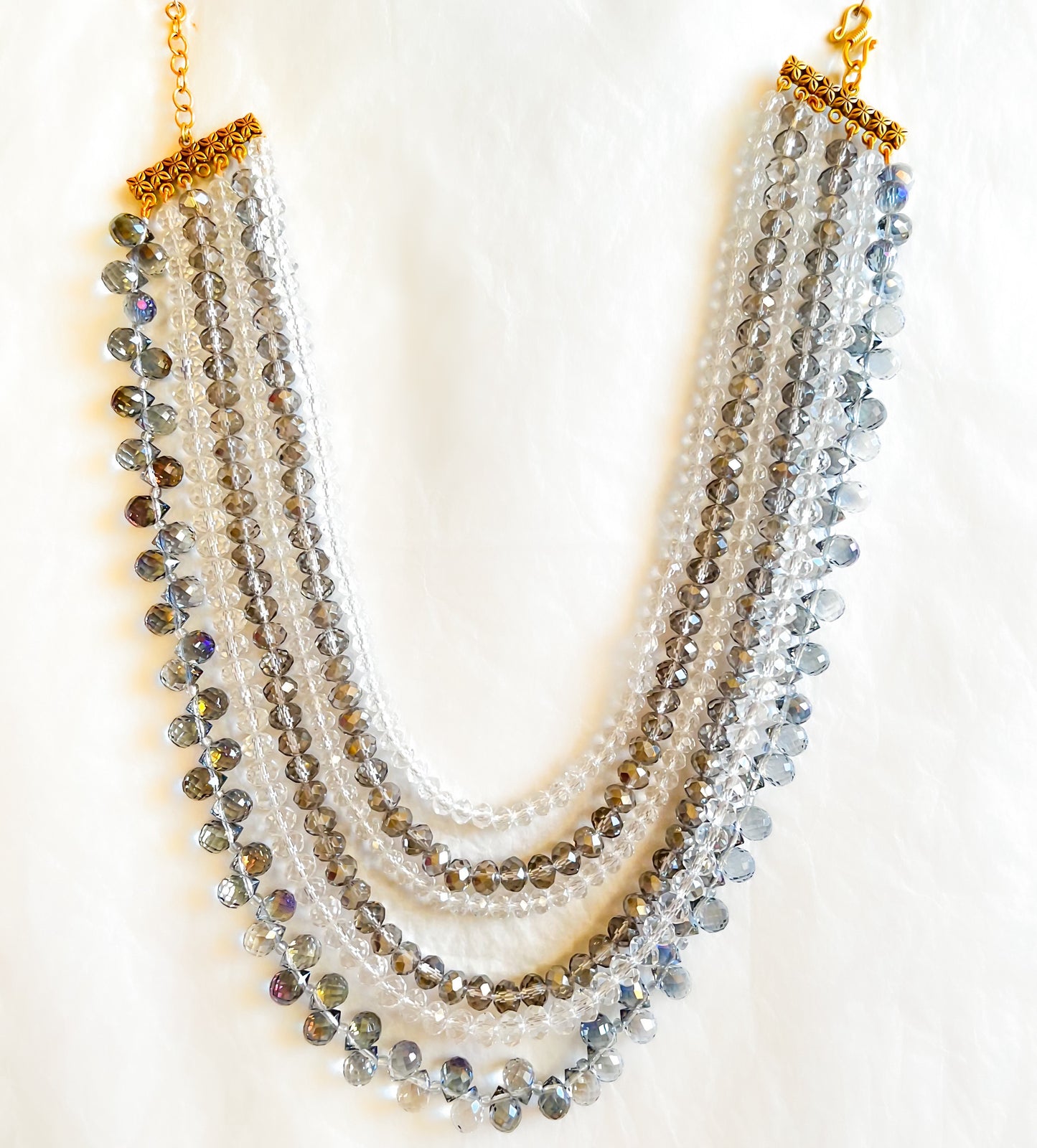 "Lissie" Crystal Beads Necklace