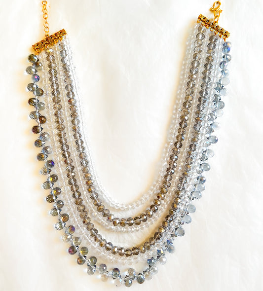 "Lissie" Crystal Beads Necklace