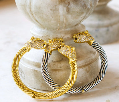 “Cheetah” Cuff - Gold