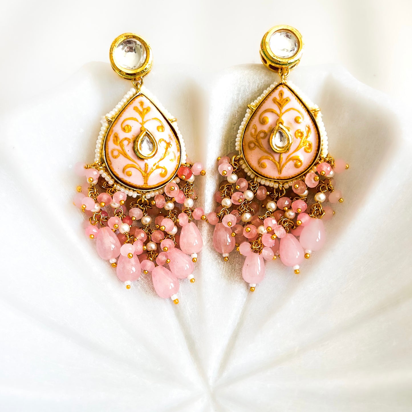 “Camellia” Earrings