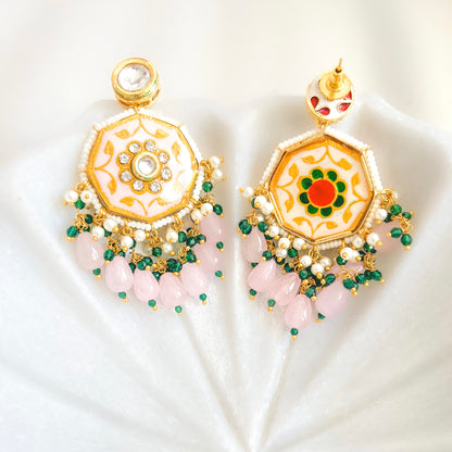 “Orchid” Earrings