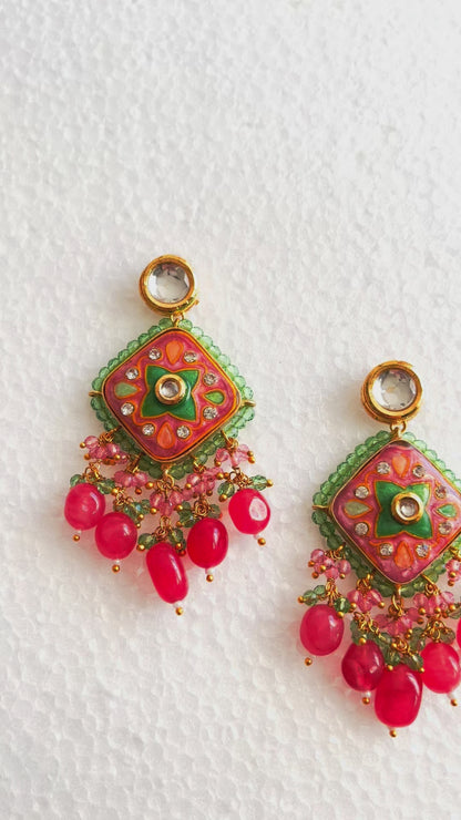 “Poppy” Earrings