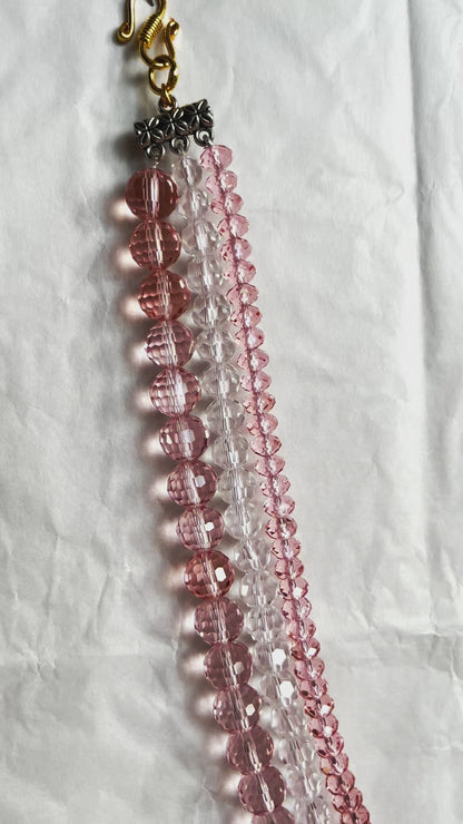 "Leah" Crystal Beads Necklace