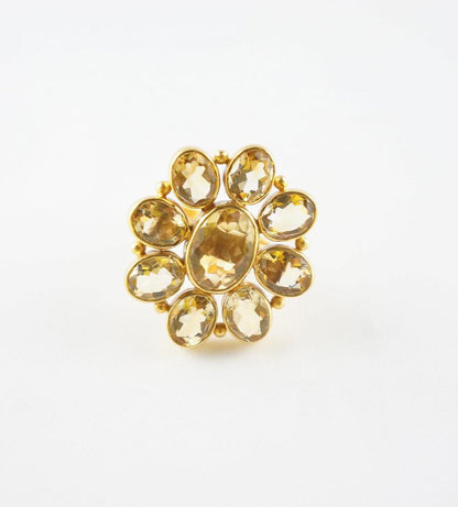 Citrine Gina Ring