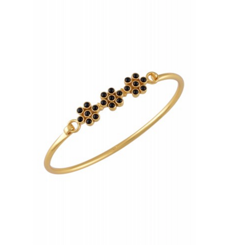 "Chantel" Blank Onyx Bangle