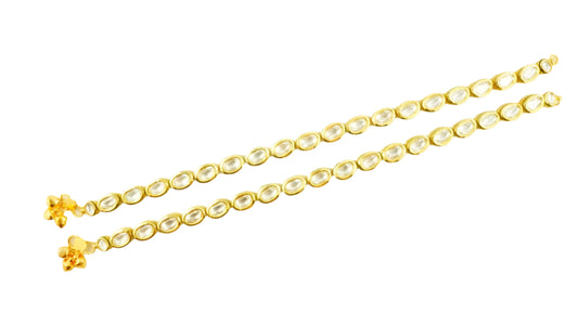 Kundan "Nazima" Anklet Set