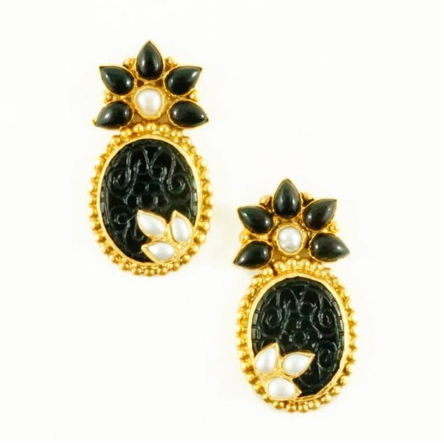 Sophia Earrings - Black