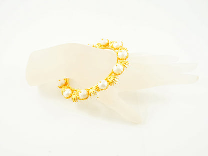 Pearl Bianca Bangle